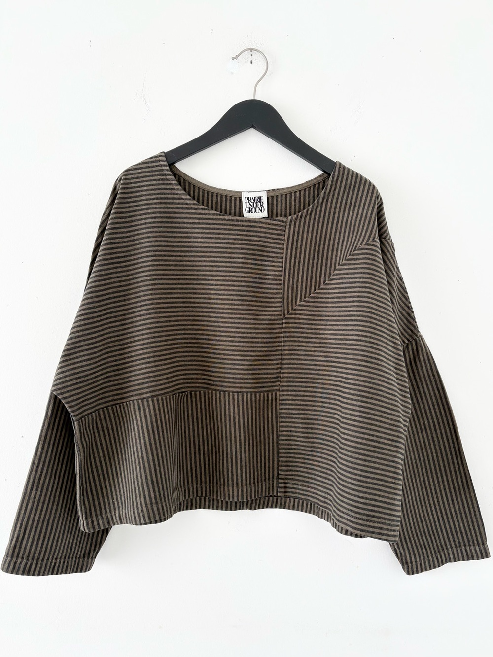 Prairie Underground Cotton / Hemp Striped Top
